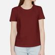 Women T-Shirt Burgundy CLO-14-0023 фото